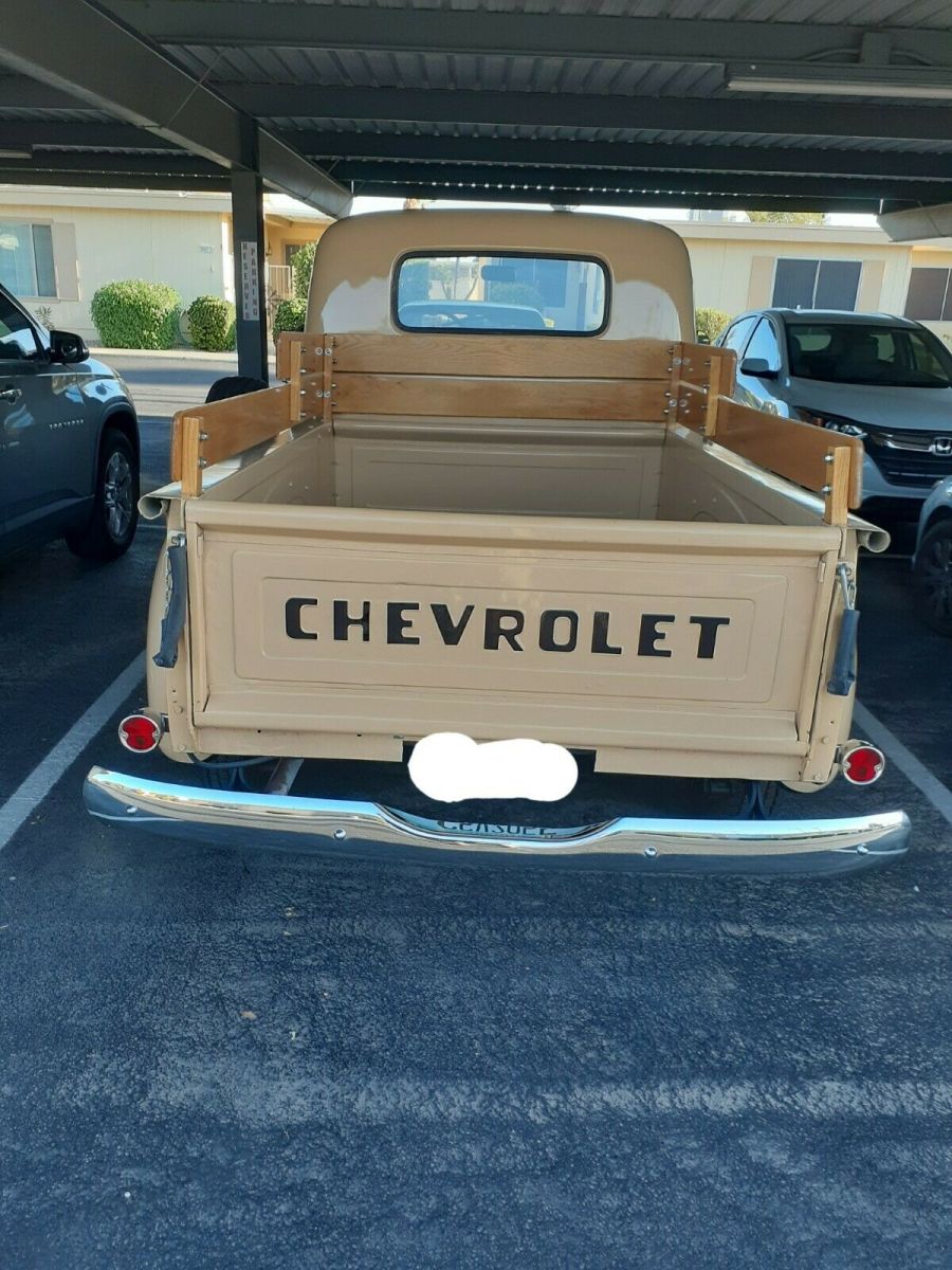 1955 Tan Chevrolet 3100 Pickup