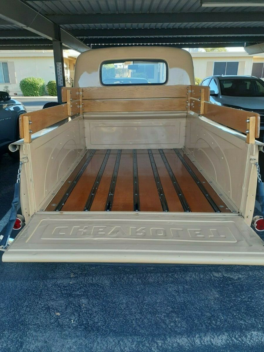 1955 Tan Chevrolet 3100 Pickup