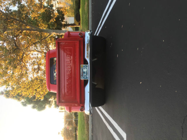 1955 Red Chevrolet Other Pickups