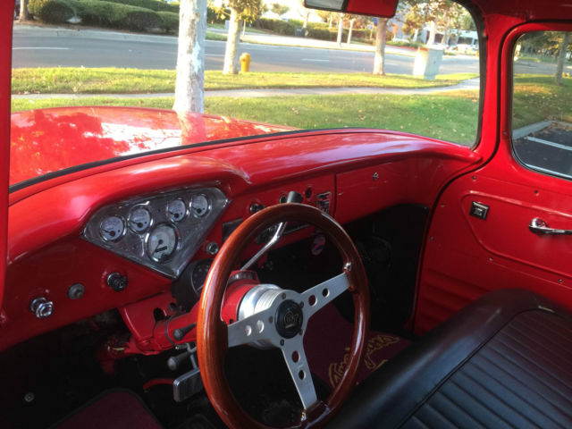 1955 Red Chevrolet Other Pickups