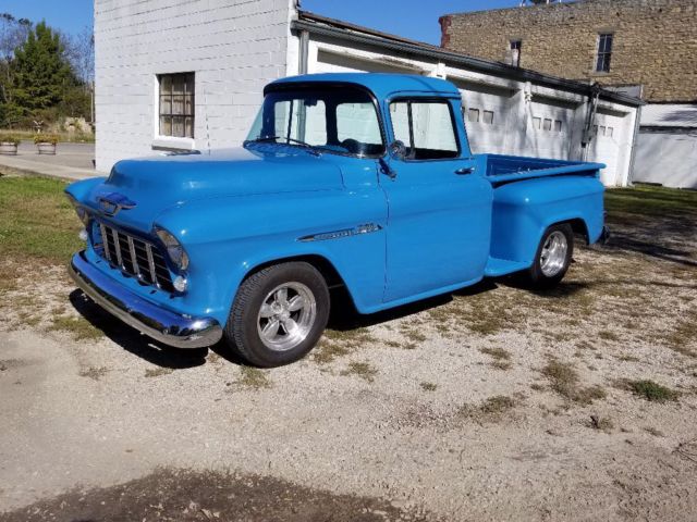 1955 Blue Chevrolet Other Pickups Standard Cab Pickup