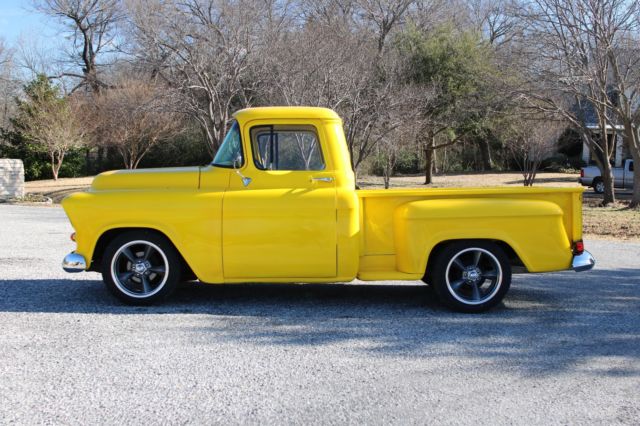 1955 Yellow Chevrolet Other Pickups Standard Cab Pickup