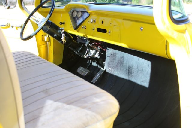 1955 Yellow Chevrolet Other Pickups Standard Cab Pickup
