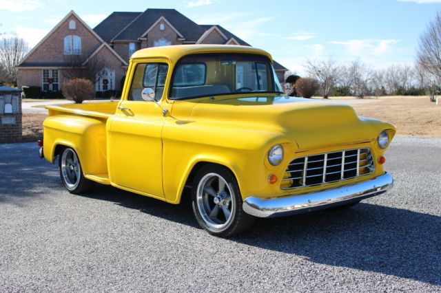 1955 Yellow Chevrolet Other Pickups Standard Cab Pickup