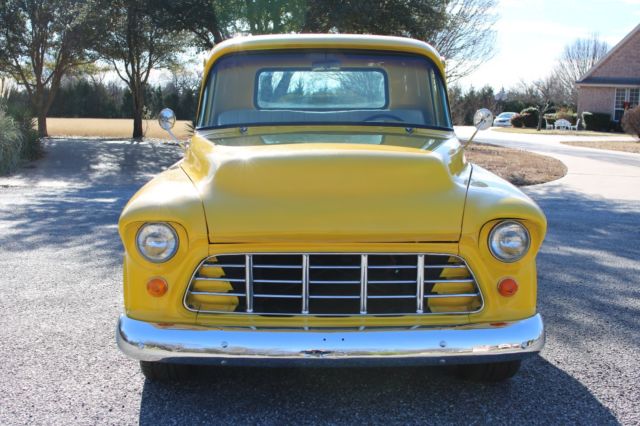 1955 Yellow Chevrolet Other Pickups Standard Cab Pickup