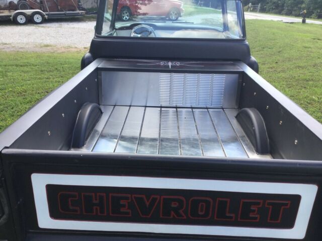 1955 Black Chevrolet Other Pickups Stepside