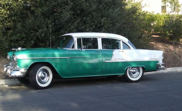 1955 Green Chevrolet BELAIR Sedan