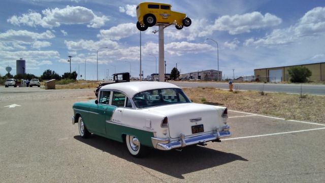 1955 Green Chevrolet BELAIR Sedan