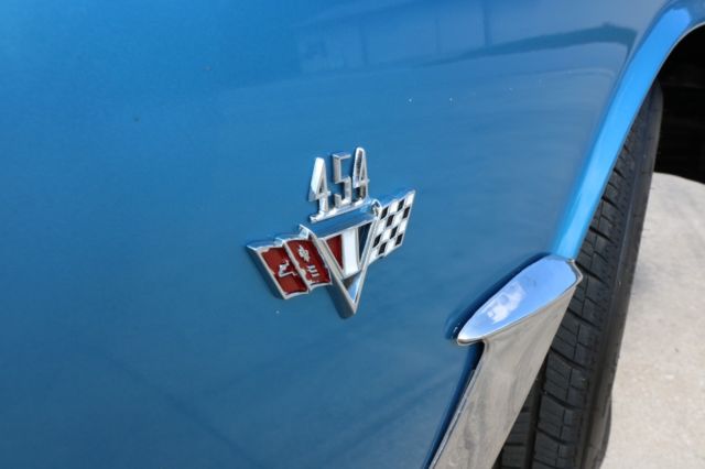 1955 Blue Chevrolet Bel Air/150/210 Sedan