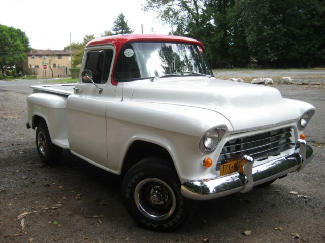 1955 White Chevrolet Other Pickups Standard Cab Pickup