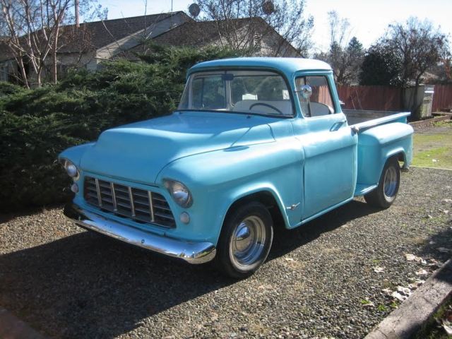 1955 Blue Chevrolet Other Pickups Standard Cab Pickup