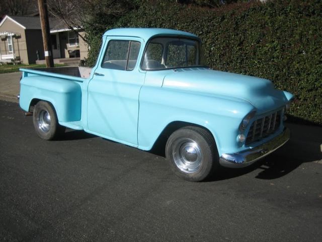 1955 Blue Chevrolet Other Pickups Standard Cab Pickup