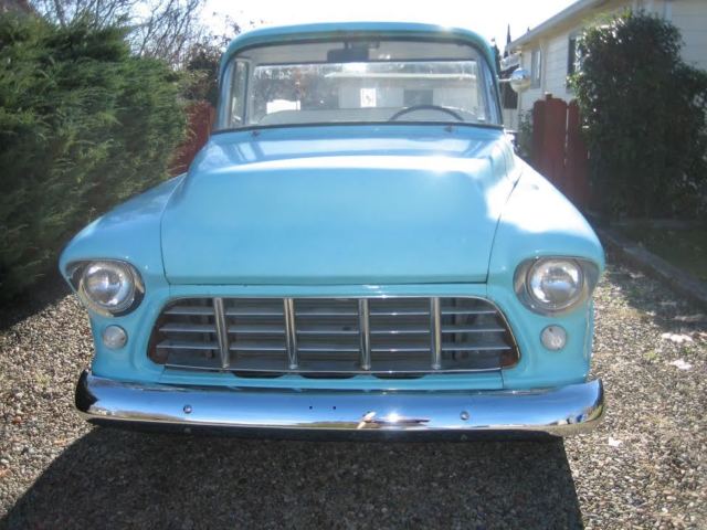 1955 Blue Chevrolet Other Pickups Standard Cab Pickup