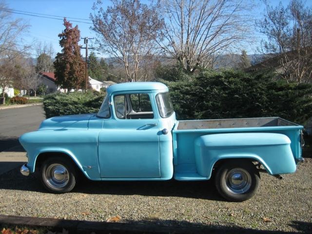 1955 Blue Chevrolet Other Pickups Standard Cab Pickup