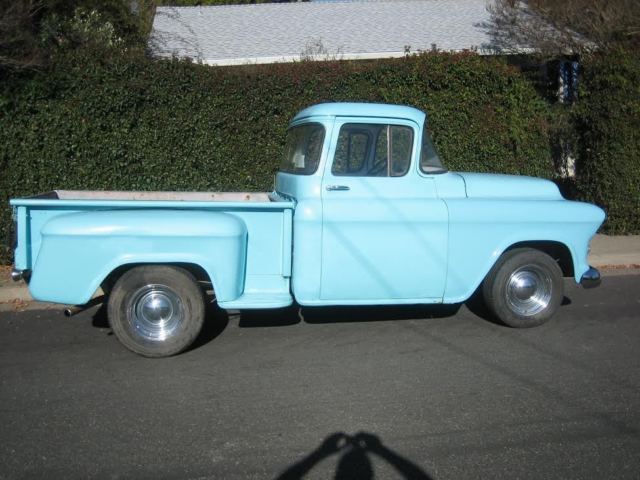 1955 Blue Chevrolet Other Pickups Standard Cab Pickup