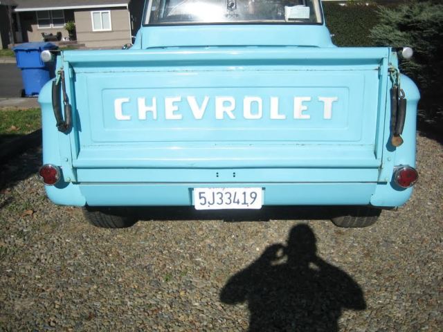 1955 Blue Chevrolet Other Pickups Standard Cab Pickup