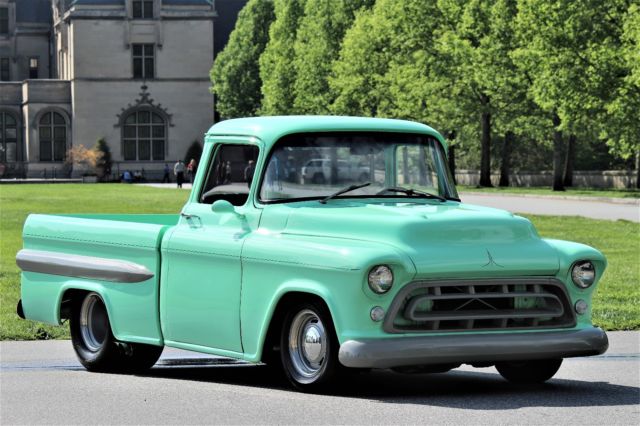 1955 Surf Green Chevrolet Other Pickups Big Back Window Fleetside