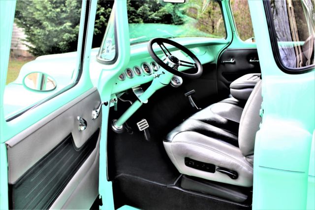 1955 Surf Green Chevrolet Other Pickups Big Back Window Fleetside