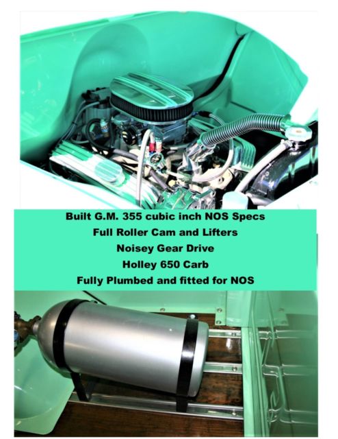 1955 Surf Green Chevrolet Other Pickups Big Back Window Fleetside