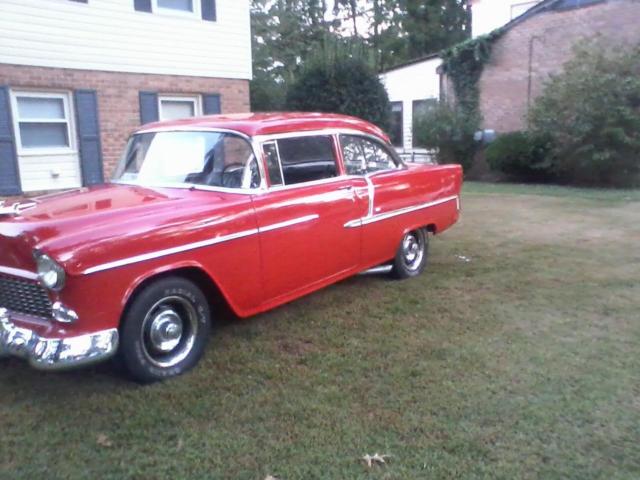 1955 Sky Blue/ Indian Ivory Chevrolet Bel Air/150/210 Coupe