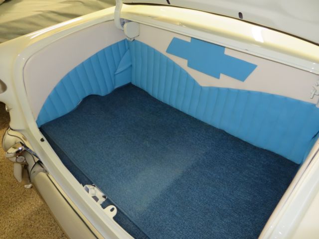 1955 Sky Blue/ Indian Ivory Chevrolet Bel Air/150/210 Coupe