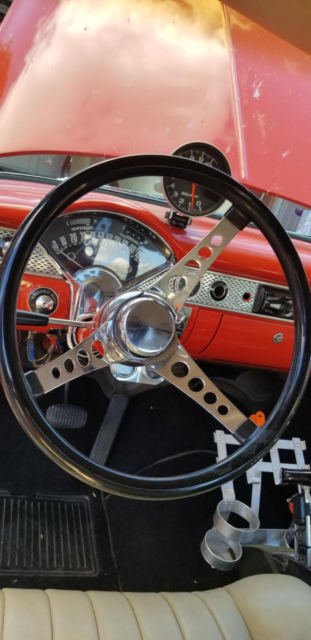 1955 Turquoise Chevrolet Bel Air/150/210 2 door Hardtop