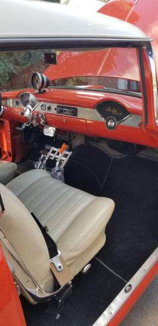 1955 Turquoise Chevrolet Bel Air/150/210 2 door Hardtop