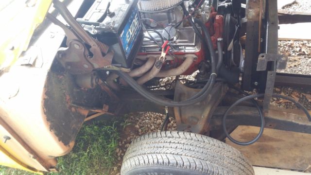 1955 Yellow Chevrolet Bel Air/150/210 2 door Hardtop