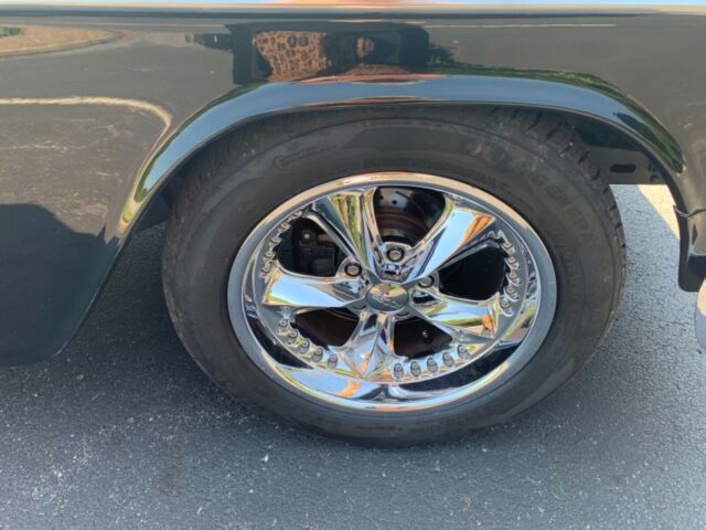 1955 Black Chevrolet Bel AIr 150/210 Hard Top