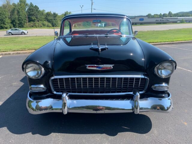 1955 Black Chevrolet Bel AIr 150/210 Hard Top