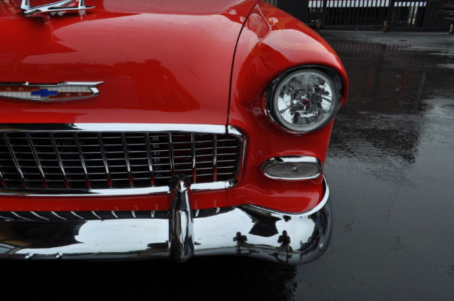 1955 Red Chevrolet Bel Air/150/210 --