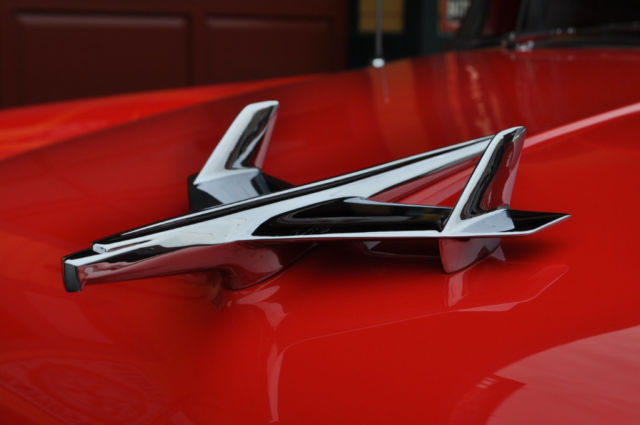 1955 Red Chevrolet Bel Air/150/210 --