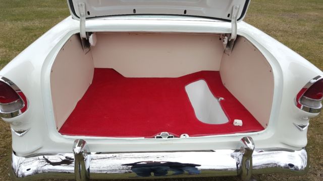 1955 Red Chevrolet Bel Air/150/210 Coupe