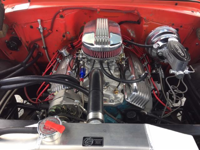 1955 Gypsy Red - Shoreline Beige Chevrolet Bel Air/150/210 Coupe