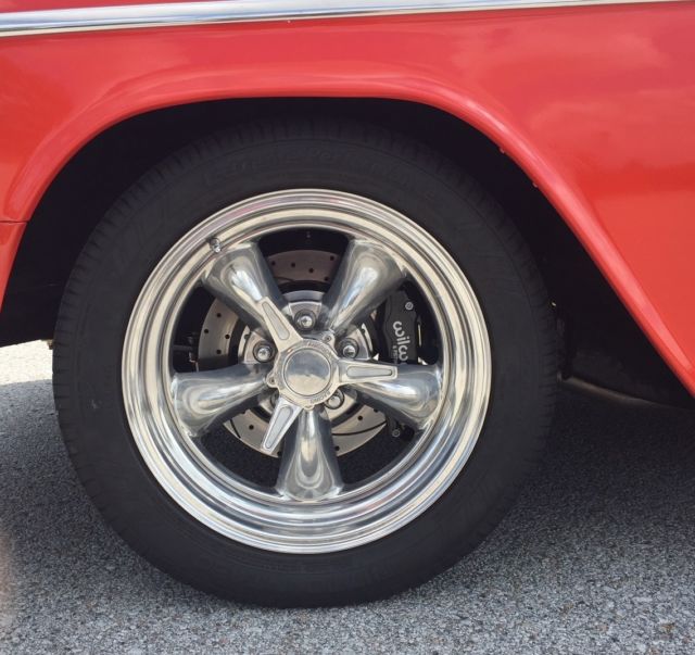 1955 Gypsy Red - Shoreline Beige Chevrolet Bel Air/150/210 Coupe