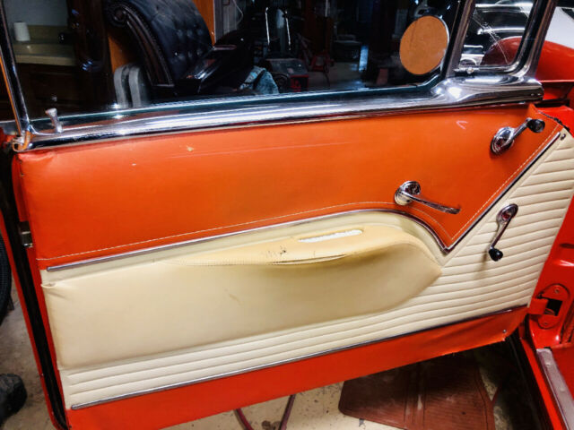 1955 Red Chevrolet Bel Air/150/210 --