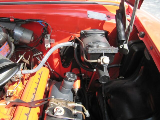 1955 Red/White Chevrolet Bel Air/150/210 2 dr Hardtop