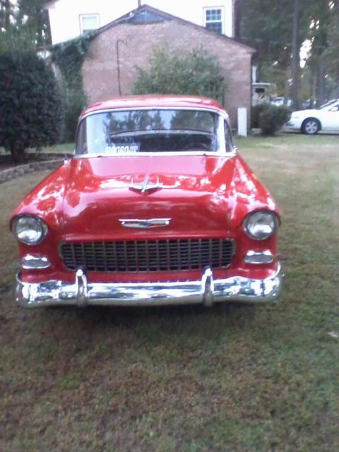 1955 Sky Blue/ Indian Ivory Chevrolet Bel Air/150/210 Coupe