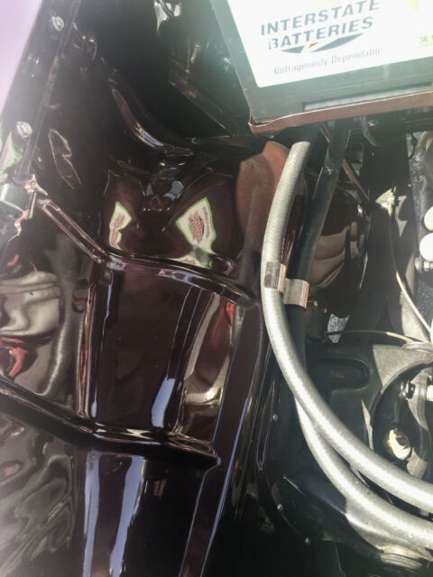 1955 Burgundy Chevrolet Bel Air/150/210 Sedan