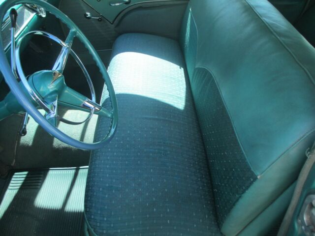 1955 Green Chevrolet Bel Air/150/210 Sedan