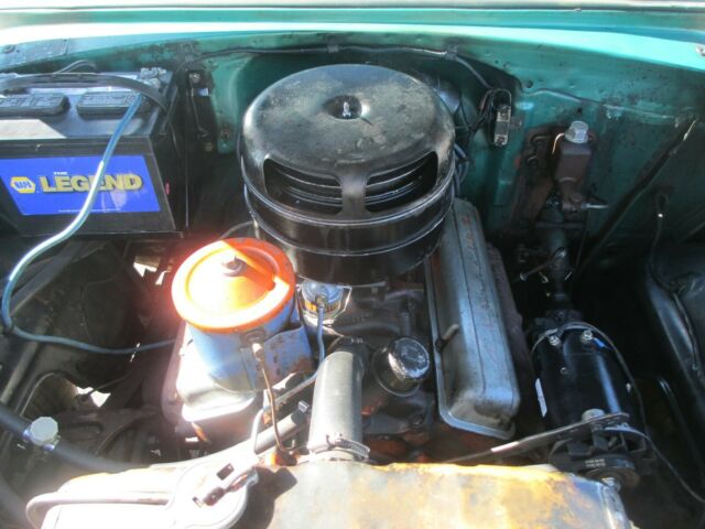 1955 Green Chevrolet Bel Air/150/210 Sedan