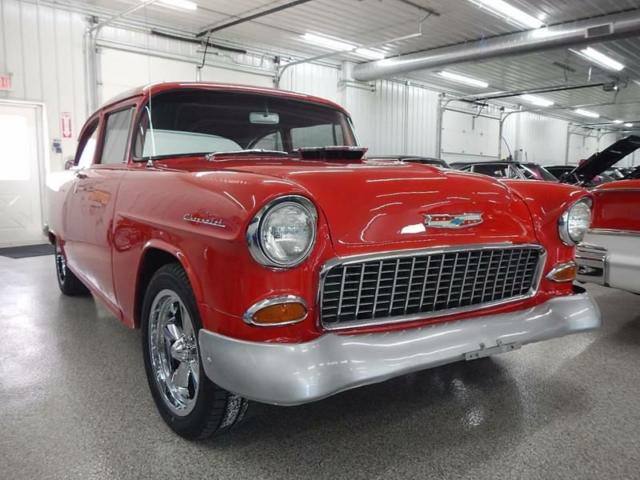 1955 Red Chevrolet Bel Air/150/210 --