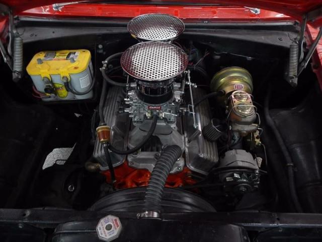 1955 Red Chevrolet Bel Air/150/210 --