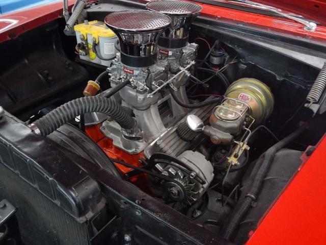 1955 Red Chevrolet Bel Air/150/210 --