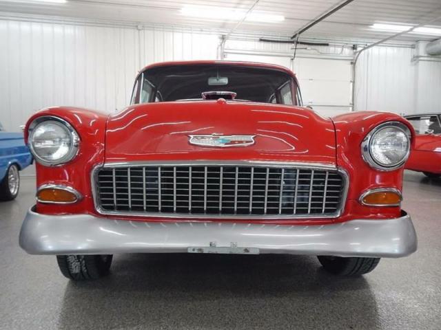 1955 Red Chevrolet Bel Air/150/210 --