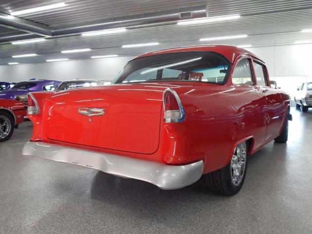1955 Red Chevrolet Bel Air/150/210 --
