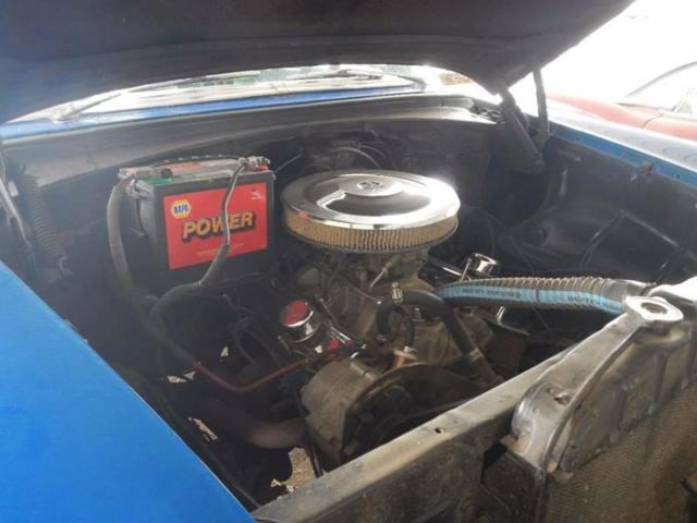 1955 Blue Chevrolet Bel Air/150/210 --