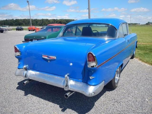 1955 Blue Chevrolet Bel Air/150/210 --