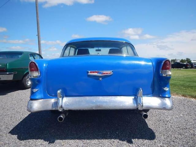 1955 Blue Chevrolet Bel Air/150/210 --