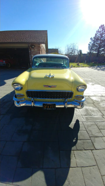 1955 Yellow Chevrolet Bel Air/150/210 Other
